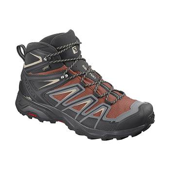 Salomon Férfi X ULTRA 3 Mid Cut GTX Túracipő Piros